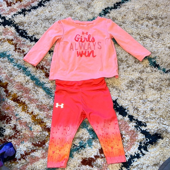 Under Armour Matching Sets Under Armour Baby Girls 2 Mo Matching